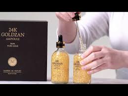 24k GOLDZAN AMPOULE 99.9% Pure Gold Serum