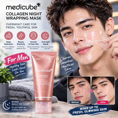 BUY 1GET 1 FREE Medicube Collagen Night  Mask
