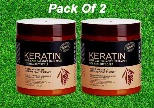 Buy 1 Get 1 Free Keratin Hair Mask (Pack Of 2)