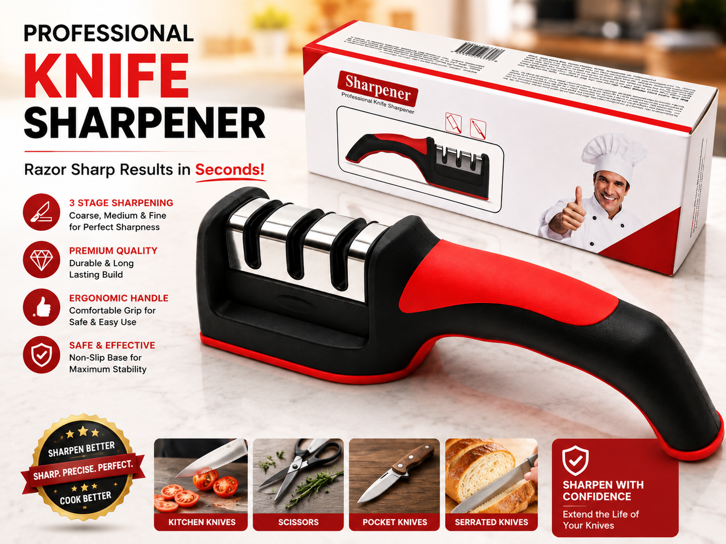 Stage Knife Sharpener