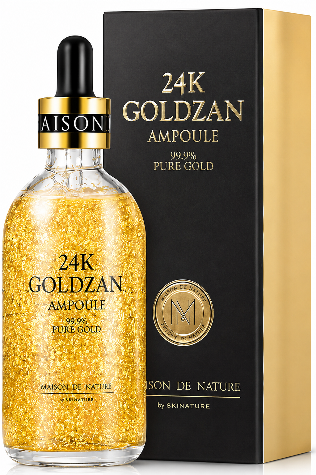 24k GOLDZAN AMPOULE 99.9% Pure Gold Serum