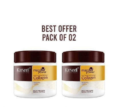 Buy 1 Get 1 Free Karseell Collagen Hair Mask (PACK 2)