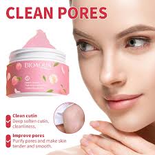Peach Extract Fruit Acid Exfoliating Face Gel Cream