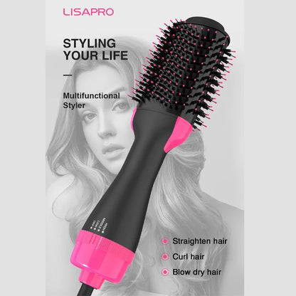 One Step 3 In 1 Hot Air Brush , Hair Dryer & Styler