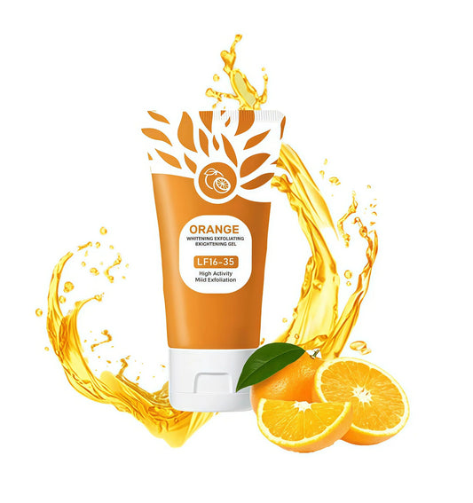 Orange Exfoliating Peeling Gel Scrub for Face and Body