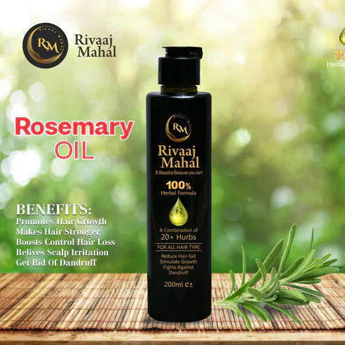 Buy 1 Get 1 free Rivaaj Mahal Hair Oil & Shampoo Pack 2